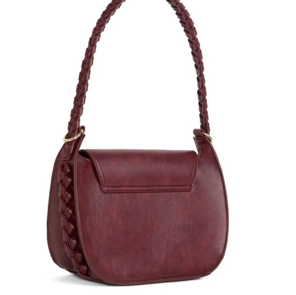 Mexx Stylish Maroon Burgundy Shoulder Bag - Picture 6 of 10